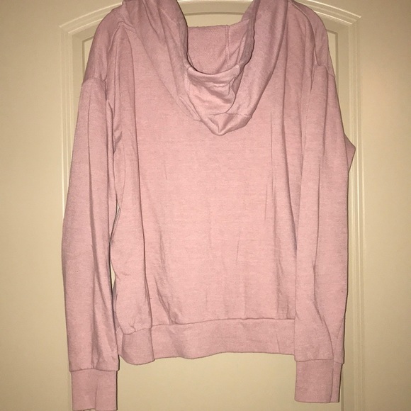 Blush pink relaxed hoodie - Picture 5 of 6